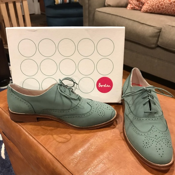 green brogues womens